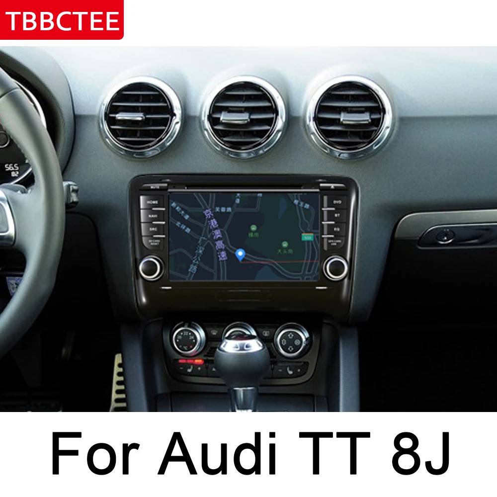 Для AUDI TT 8J 2006 ~ 2014 MMI HD IPS экран DSP стерео Android автомобильный DVD GPS навигация карта