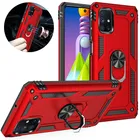 Для Samsung Galaxy M51 M32 M02 M21 2021 автомобильный Магнитный бронированный кольцевой держатель Подставка для телефона чехол для M31 M21 M30 M40 S M10 M20 M01 M12