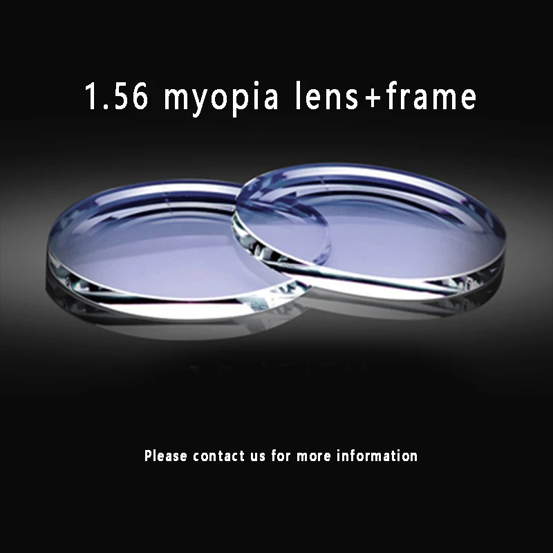 1.56 lens vs frame Оправа для очков ручной работы маленькая квадратная Ретро оправа без носоупоров очки для близорукости - Цвет оправы: 1.56 lens vs frame