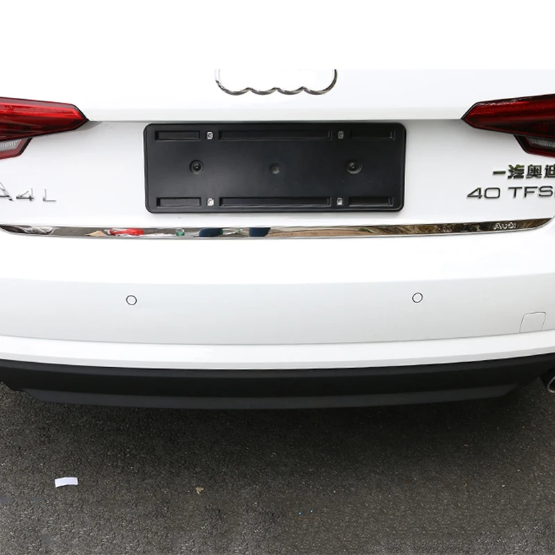 Gelinsi для Audi A4 S4 B9 2017 2018 авто задний бампер задние ворота отделка багажника рамка