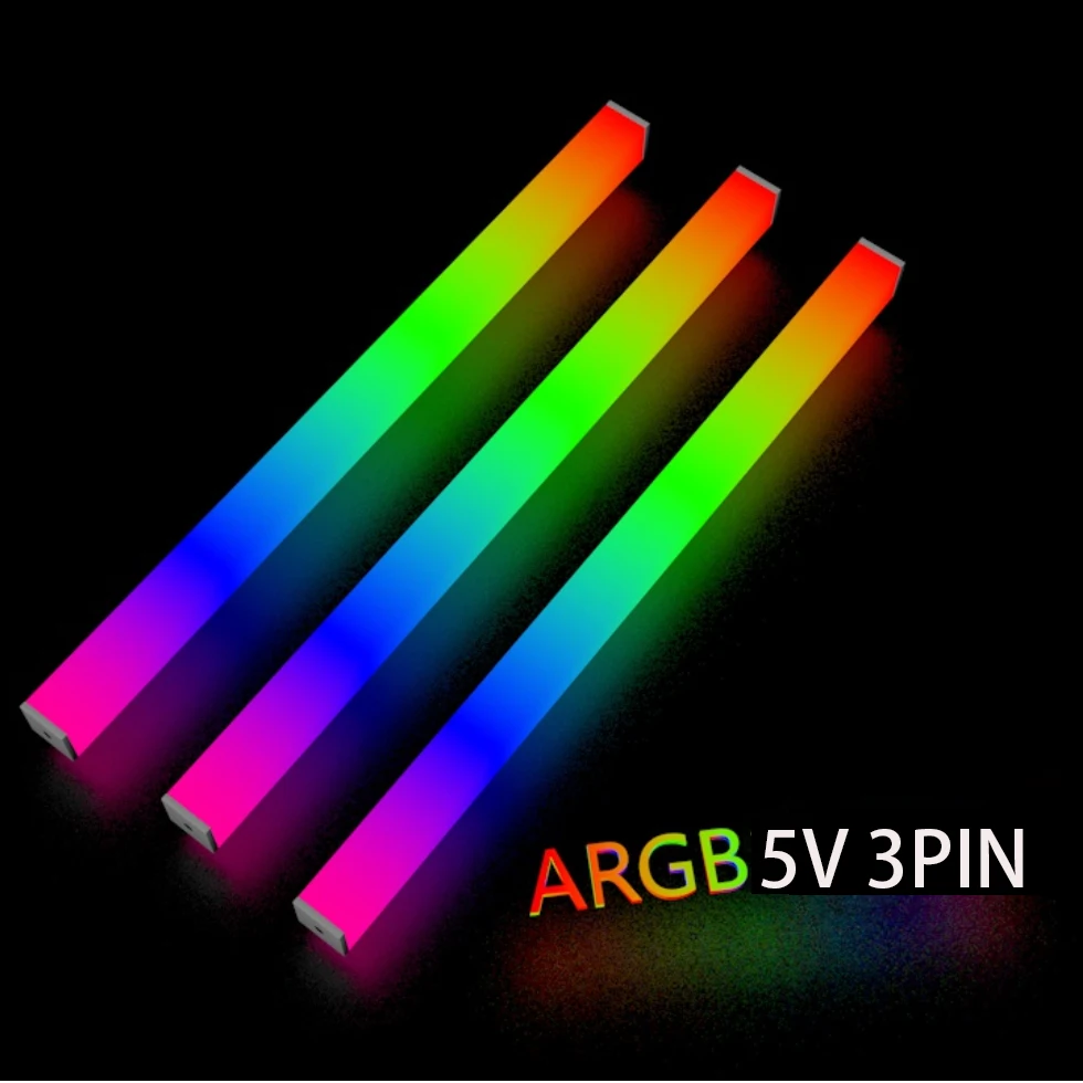 Цветная (RGB) светильник полосы настраиваемая длина 5V 3Pin/12V4PIN материнская плата