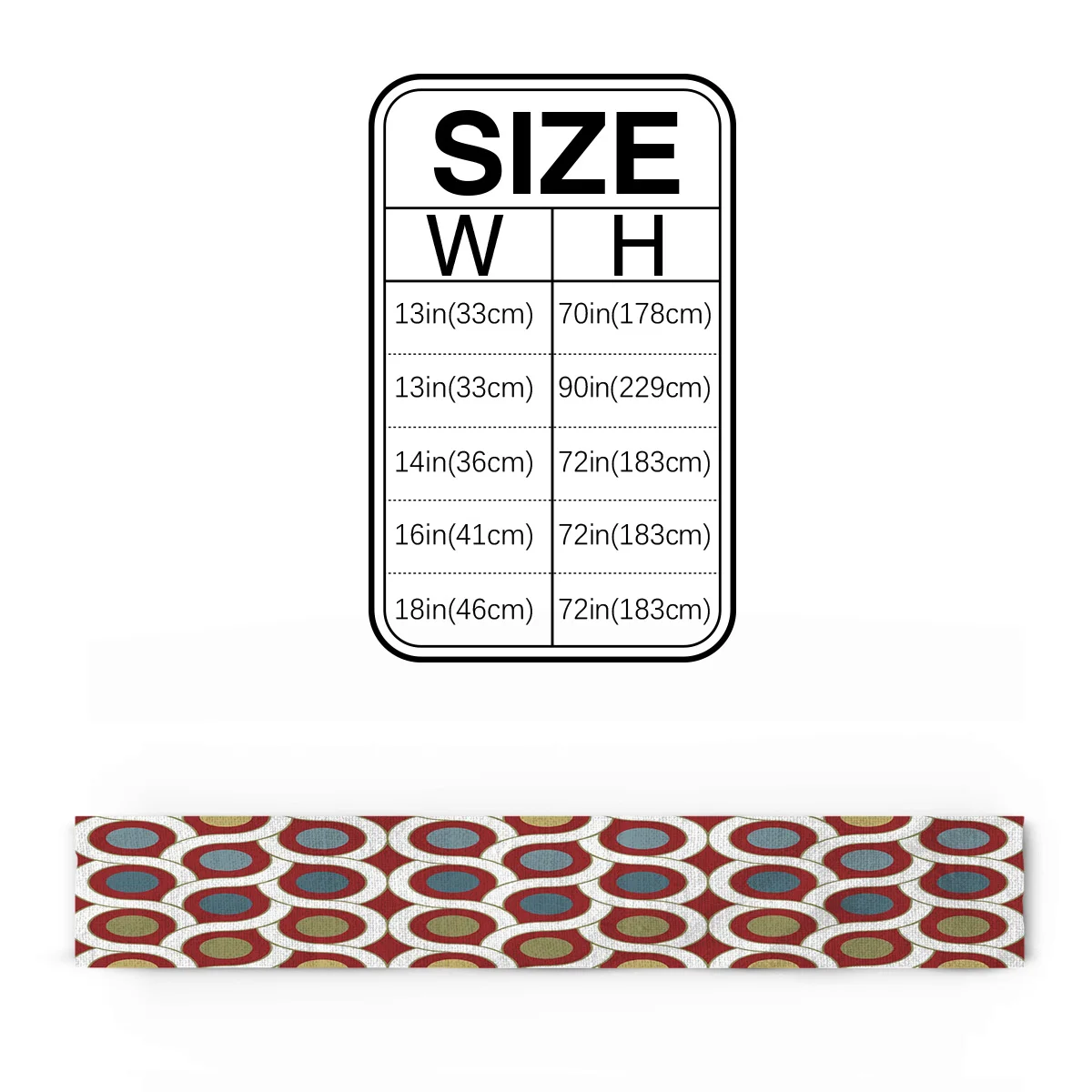 Геометрический горошек красный рустикальный настольный бегун домашний декор