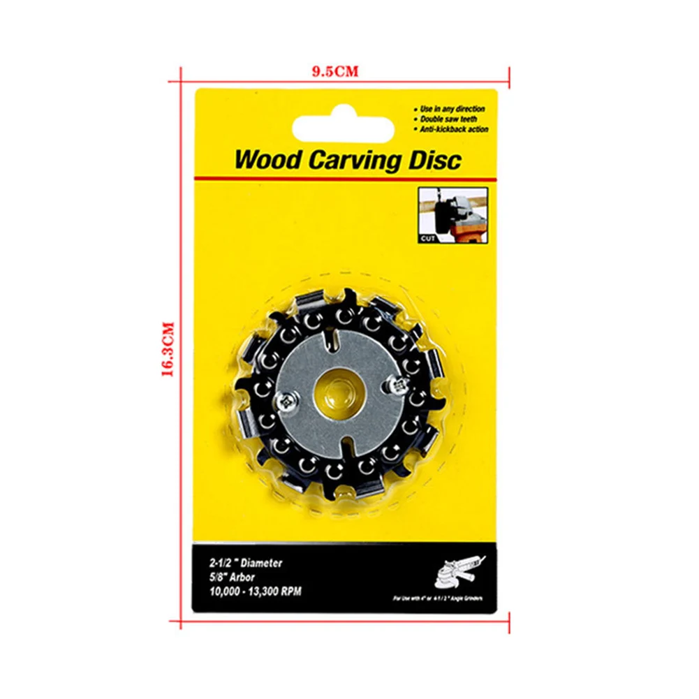 

2.5 inch 8 Teeth Circular Saw Blade Carbon Steel Woodworking Cutting Discs for Drill Rotary Tools Wood Engraving Carving Tool