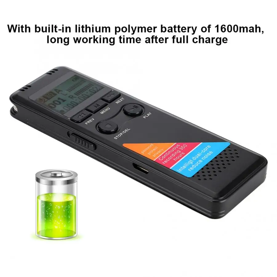 MP3 MP4 8GB 3 5 мм стерео ЖК экран портативный HD USB Аудио Диктофон Запись|Цифровые