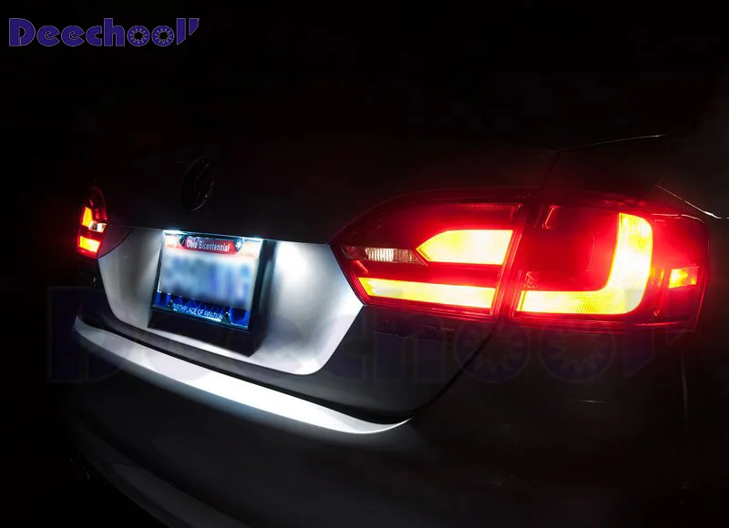 Canbus LED External Reverse Backup Lamp+Under Mirror + License Plate Lights Bulb Kit for Volkswagen VW Passat B5 B6 B7 97-15 | Автомобили