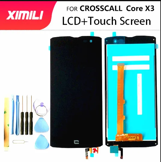 Протестированный на 100% оригинальный для CROSSCALL Core X3 ЖК дисплей кодирующий