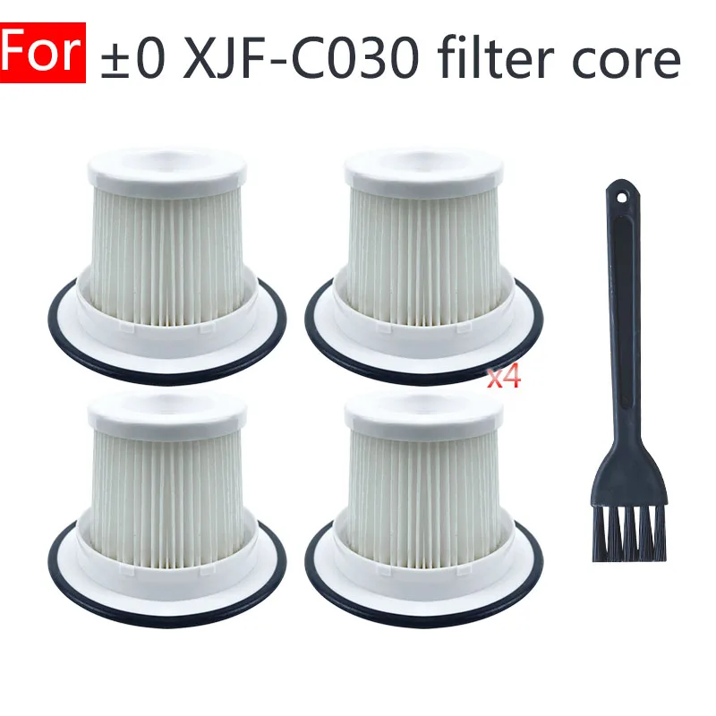 

For Positive Negative Zero ±0 XJF-C030 Parts Smart Home Accessories Replaceable Hepa Filter Core Kit Mop Robot Vacuum Cleaner