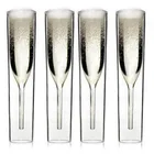 246 шт. стакан с двойными стенками бокалы для шампанского бокалы для вина пузырьки вино тюльпан коктейльный свадебный бокал для вечеринки