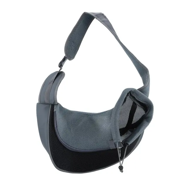 Breathable Mesh Pet Backpack Cat And Dog Travel Portable Diagonal Shoulder Bag Pet Bags Pet Supplies