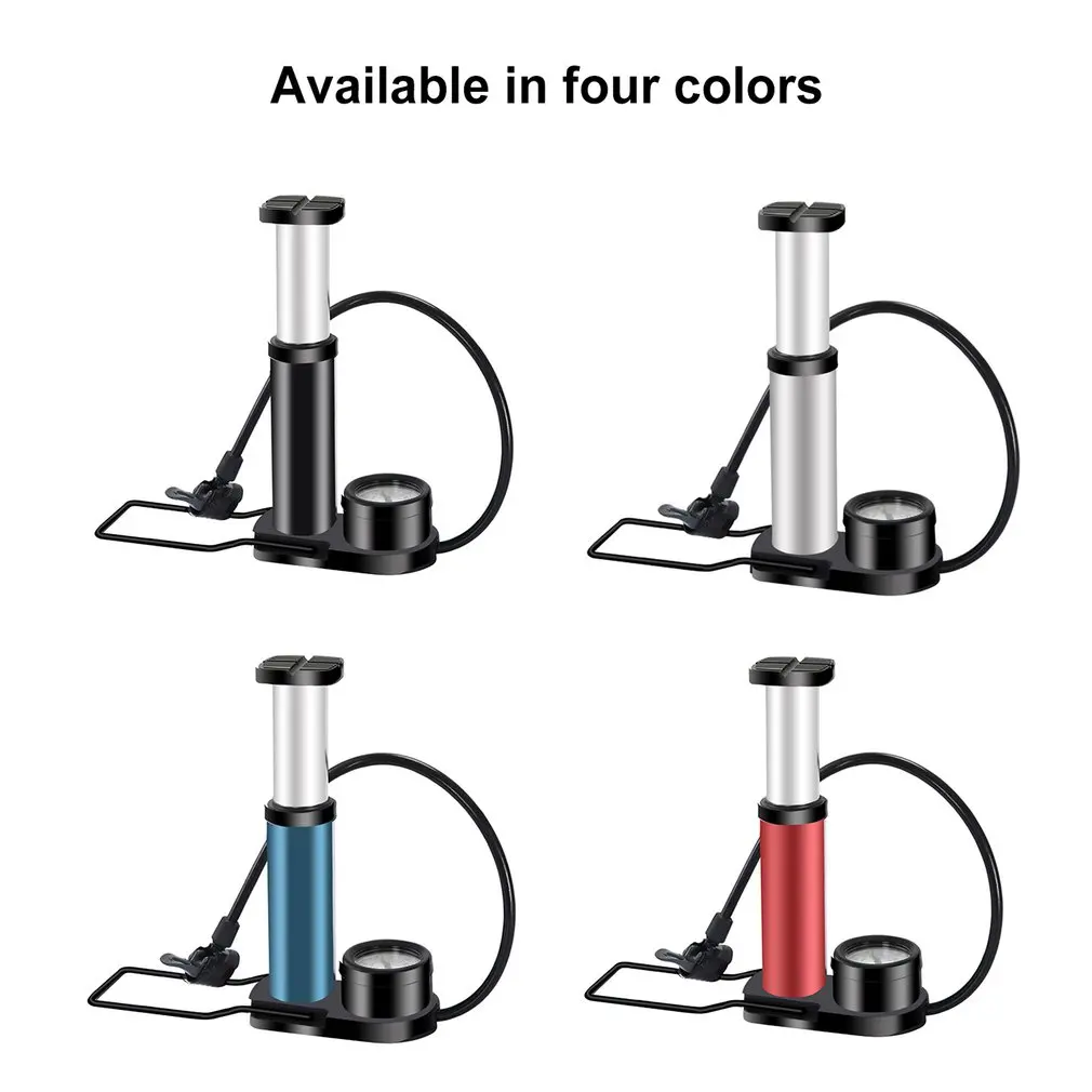 Портативный велосипедный мини насос высокого давления из алюминиевого сплава с