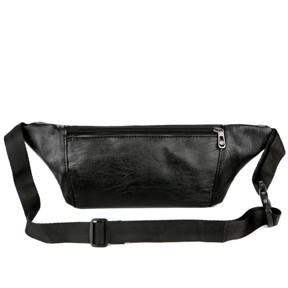 Мужские сумки через плечо из искусственной кожи повседневные маленькие