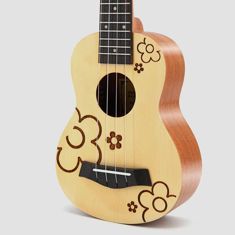 Гавайская мини гитара 21 дюйм 4 струны|Укулеле| |