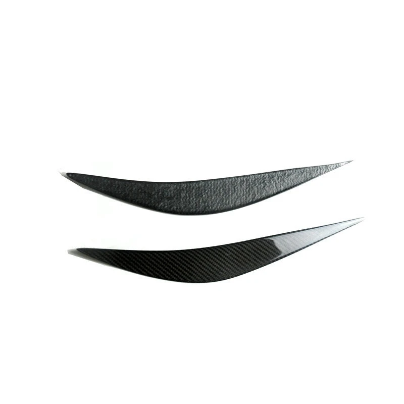 Углеродное волокно фары для бровей век наклейка Накладка BMW 4 Серии F80 M3 F82 F83 M4 2014