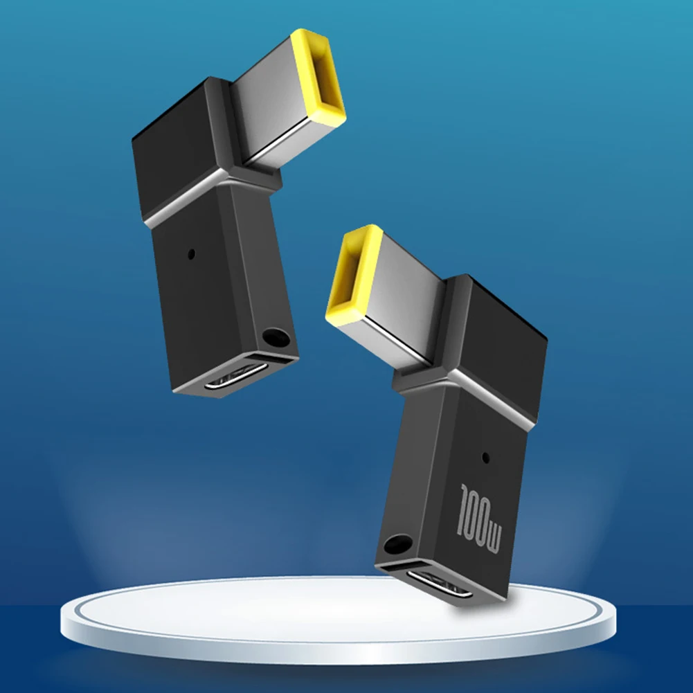 

PD Fast Charging Power Adapter Connector Type C Female to Male Converter PD 100W Charging Adapter for Lenovo Thinkplus