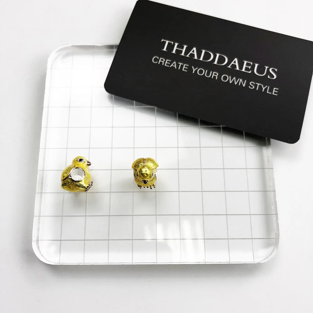 Антикварная подвеска &quotцыпленок&quot цыпленок бусины Аутентичные посеребренные