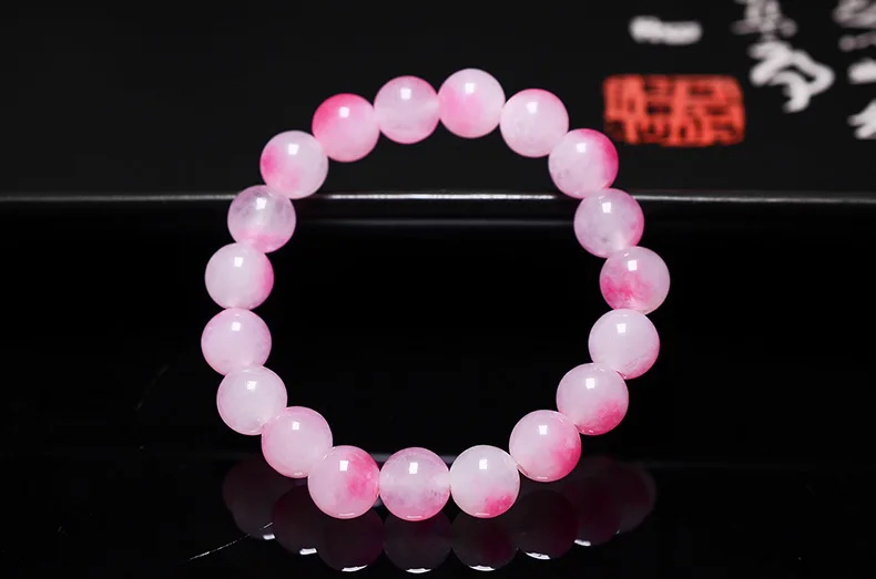 Браслет с натуральным цветком вишни 10 мм | Дом и сад