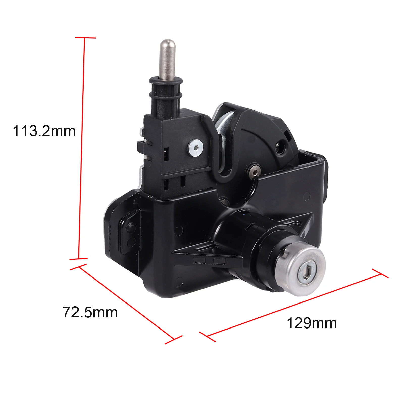 Замок и защелка капота AUTOUTLET в комплекте с 2 кнопками 6C1A-16D748-AB 1476762 4956236 для Ford Transit