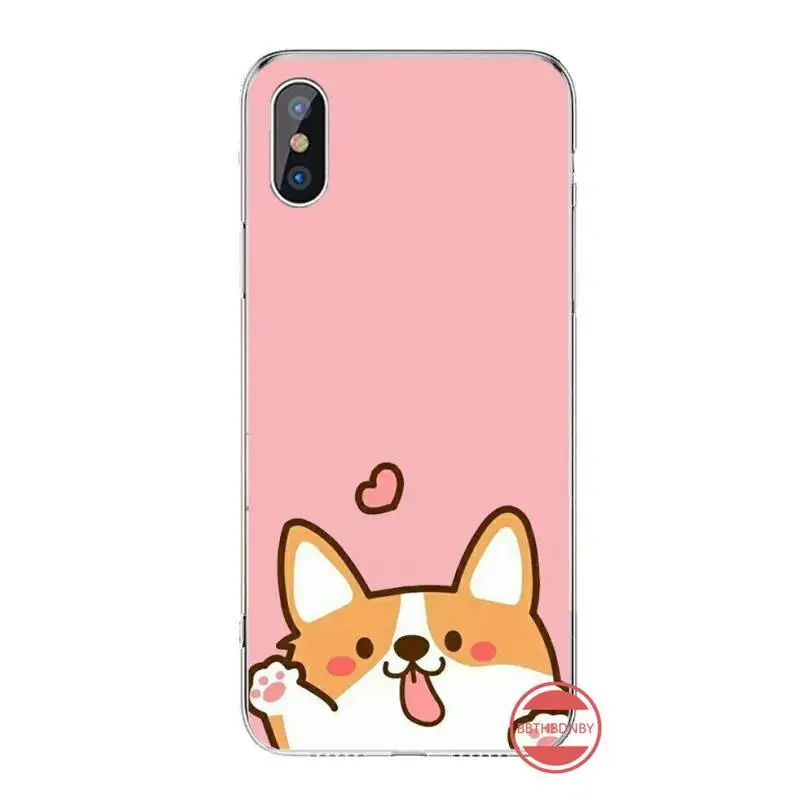 

Corgi cute animal cartoon dog Phone Case For iphone 12 5 5s 5c se 6 6s 7 8 plus x xs xr 11 pro max mini