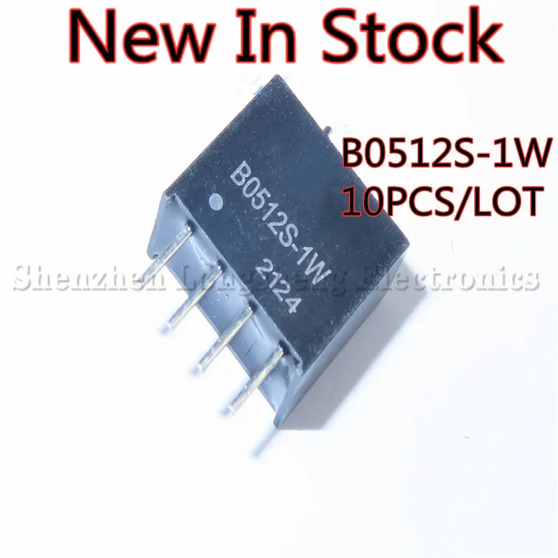 10 шт./лот B0512S-1W DIP DC-DC изолированный блок питания 5V turn 12V1W New в наличии