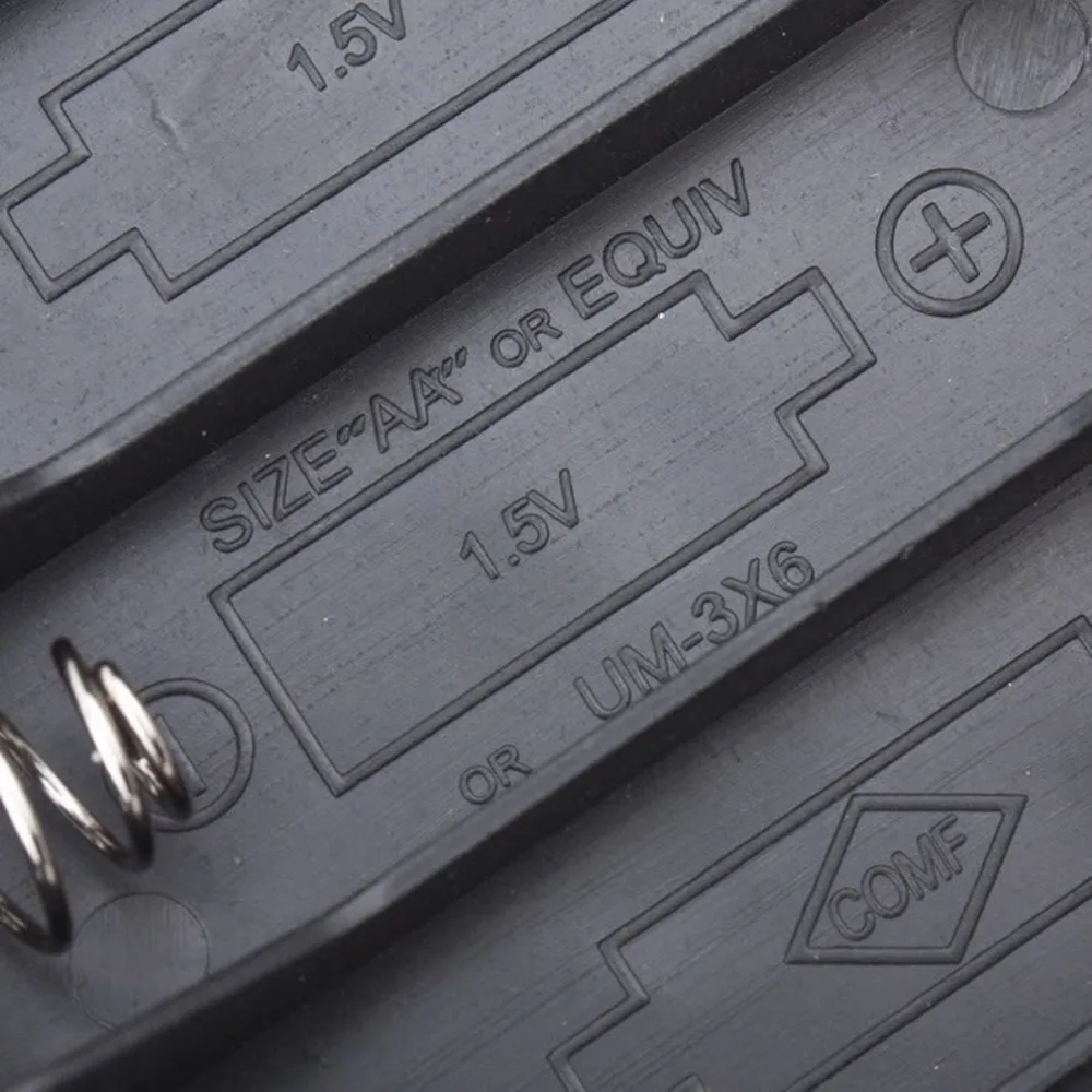1 шт. 3 новый батарейный отсек слот держатель чехол для 4 пакетов Стандартный AA 2A