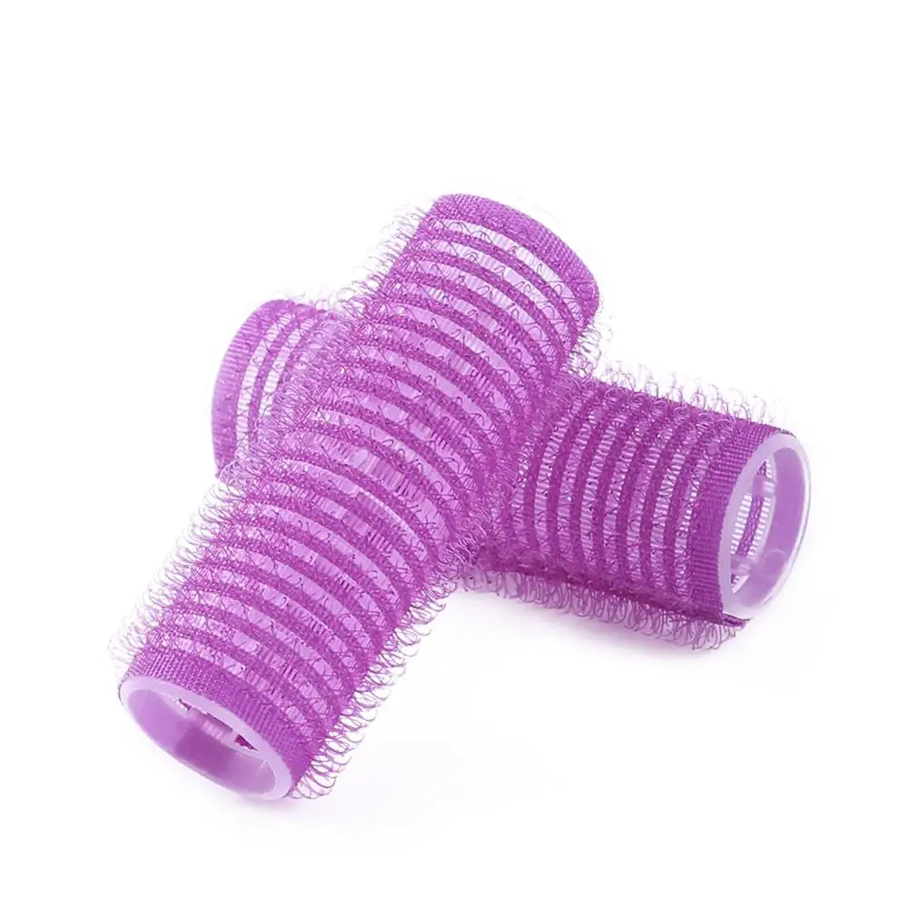 Большие самоклеящиеся ролики для завивки волос сделай сам инструмент укладки