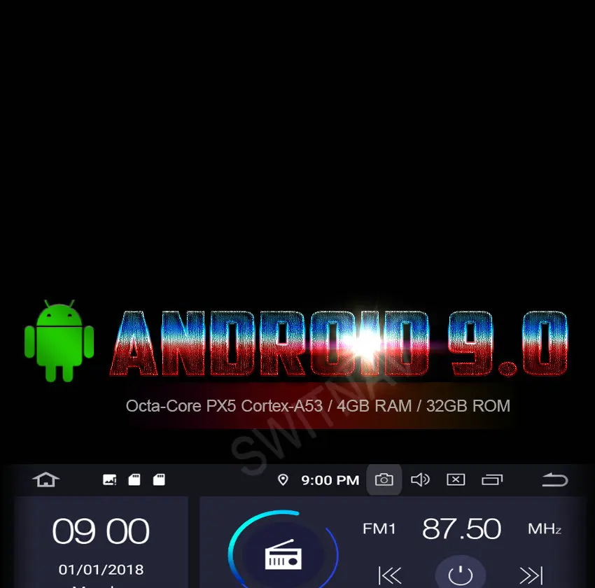 PX5 4g+ 64g Android 9,0 автомобильный dvd-плеер для RENAULT CLIO Автомобильный мультимедийный автомобильный поддержка DVR wifi DAB OBD