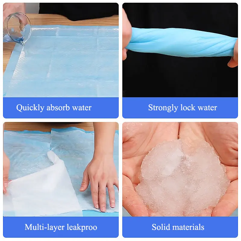 

Pet Diaper Super Absorbent Training Pee Pads Pet Supplies Disposable Healthy Nappy For Puppy Cats Cleaner Products Accessories