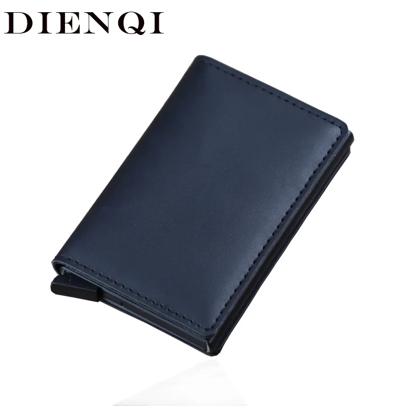 

Кожаные мужские кошельки, тонкие кошельки с Rfid-защитой и отделением для карт, компактный кошелек, мужской кошелек для мужчин, Прямая доставк...