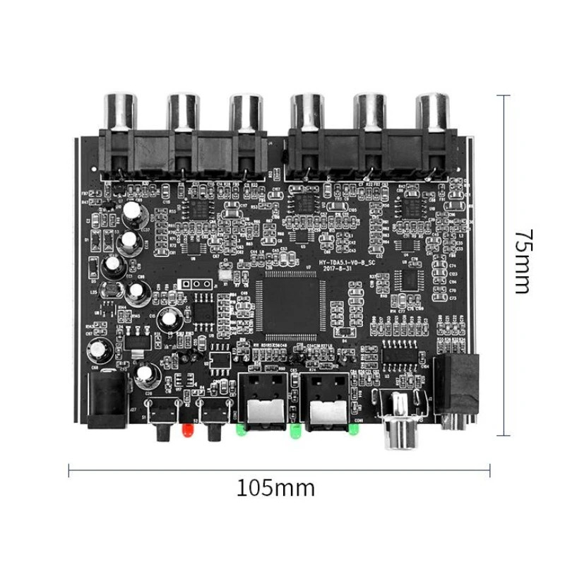 5 1 CH 2.1CH аудио декодер SPDIF коаксиальный к RCA DTS AC3 оптический цифровой усилитель