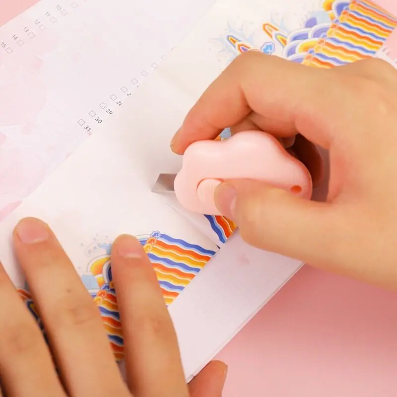 Нож MINKYS Kawaii компактный нож для рисования в виде облака кролика резак бумаги