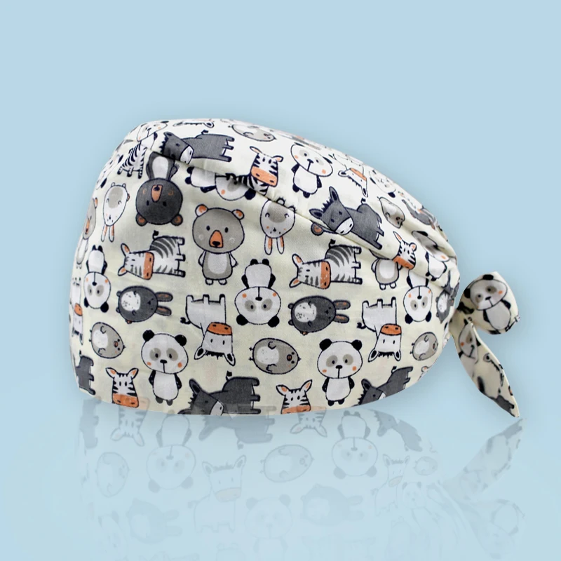 Головной убор в виде тыквы с изображением белого медведя зебры повседневная