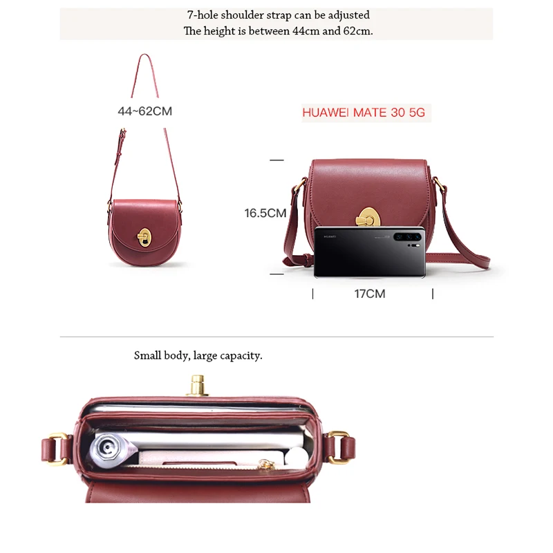 LACATTURA Женская сумка через плечо Маленькая дизайнерская ретро пряжки для сумок