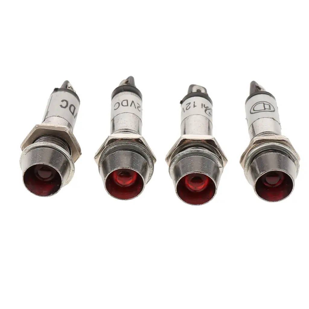 

4 шт., 8 мм, металлический индикатор