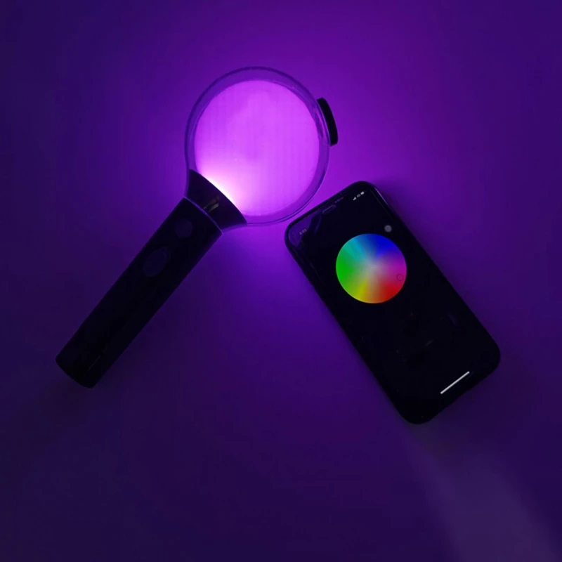 Bluetooth Цвет изменение Поддержка лампа светильник палка KPOP официальный Special Edition