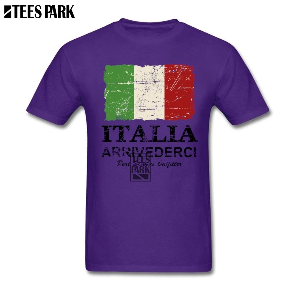 Мужские футболки в винтажном стиле с итальянским флагом новинка для взрослых