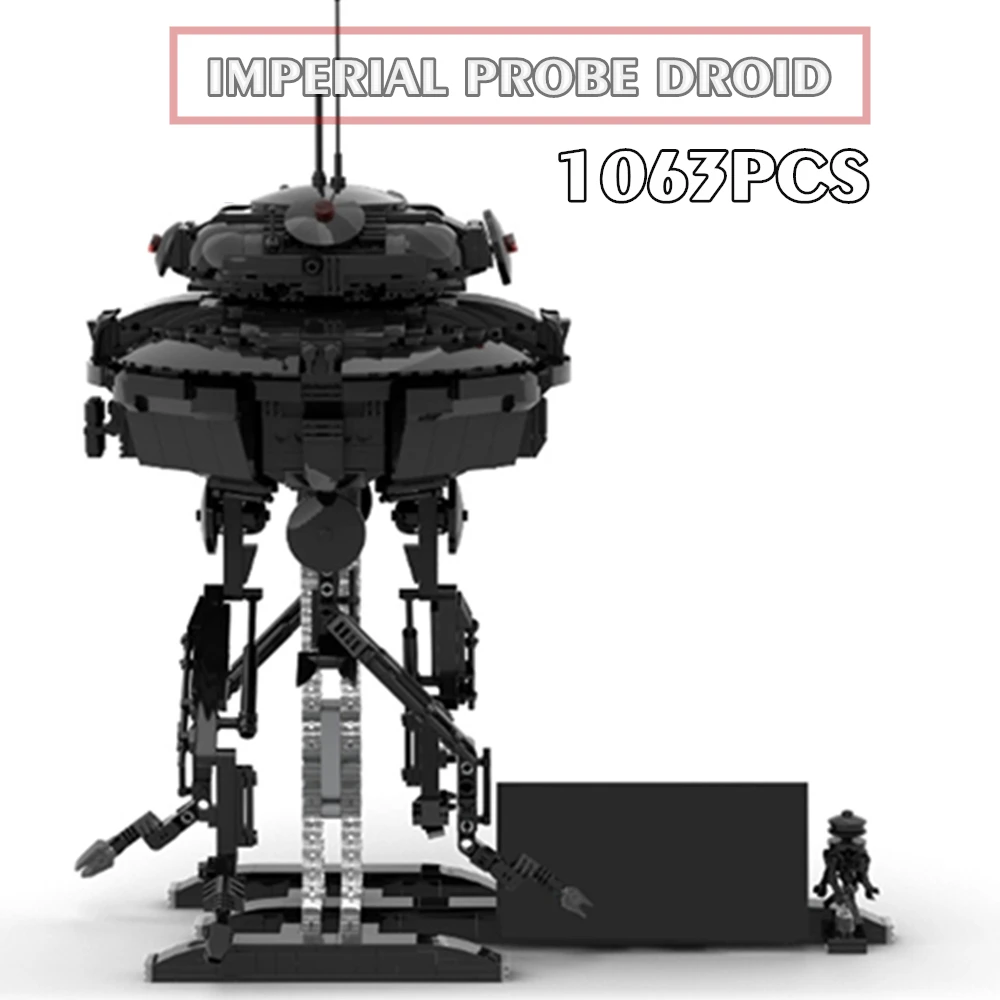 

New Star space wars Ultimate Collector Series MOC-43368 Imperial Probe Droid UCS Scale Robot Building Blocks Toys Birthday Gifts