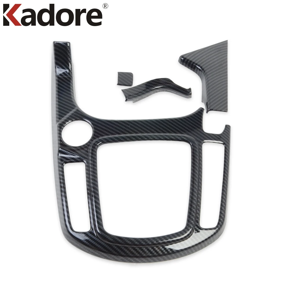 Для KIA SELTOS 2019 2020 искусственное углеродное волокно отделка салона автомобиля