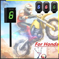 digital gear motorcycle for honda hornet cb400 cb600f cb650f cb500x vfr800 ecu plug 6 gear indicator