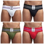 Трусы-джоки JOCKMAIL мужские, дышащие сетчатые стринги с низкой посадкой, из спандекса, нижнее белье для мужчин