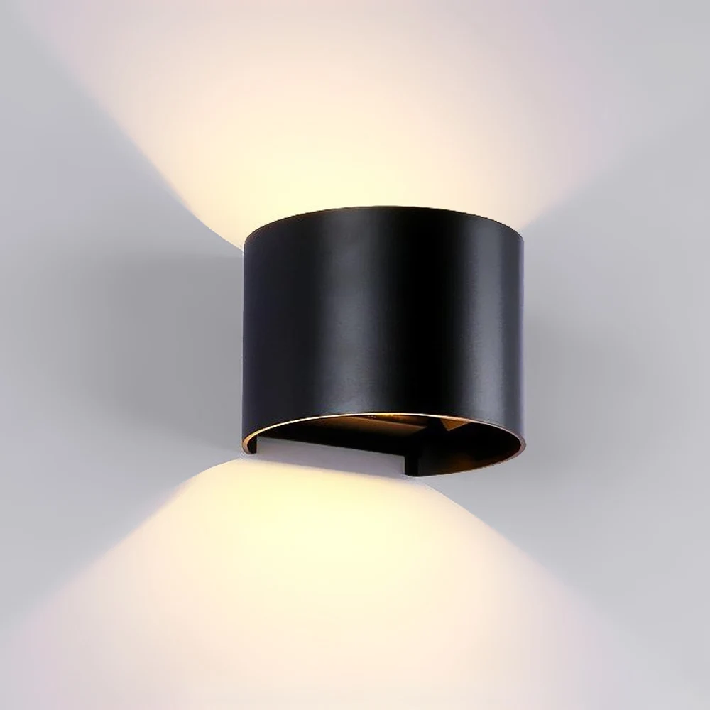 7 Вт круглый светодиодный современный настенный светильник с регулируемой