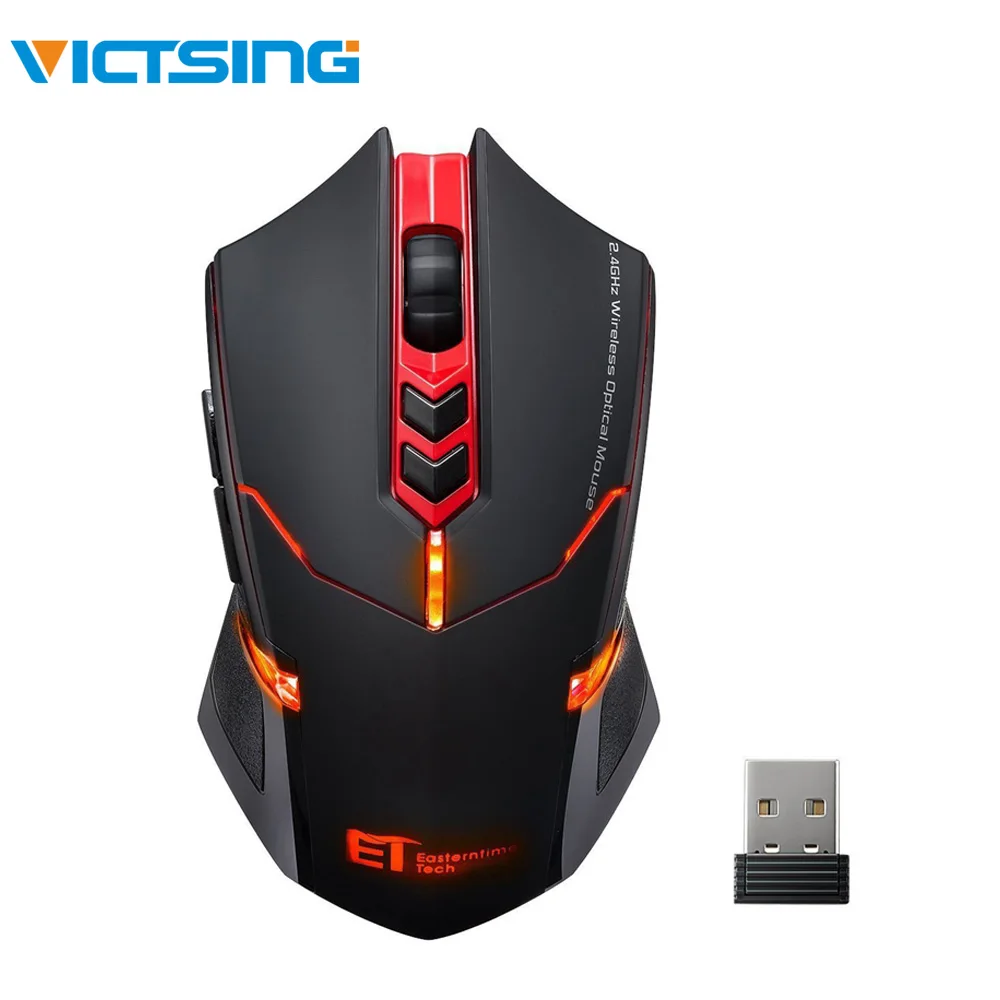 VicTsing 2,4G Беспроводной Мышь 6-кнопочная Точек на дюйм регулирующая эргономичная Мышь Многоточечное соединение Bluetooth Мышь для ноутбука/ПК/телефон