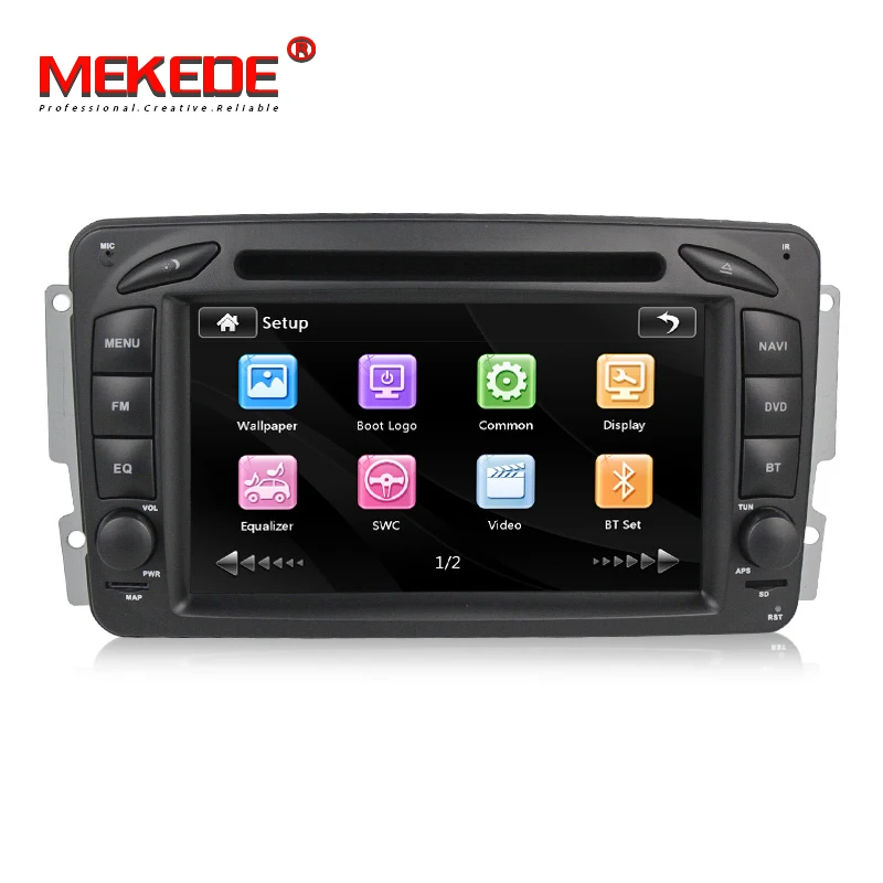 2 din автомобильный DVD gps для Mercedes/Benz Viano Vito W203 W209 C Класс W463 автомобильный dvd-плеер wifi 3g радио Miralink SWC+ 8G Карта