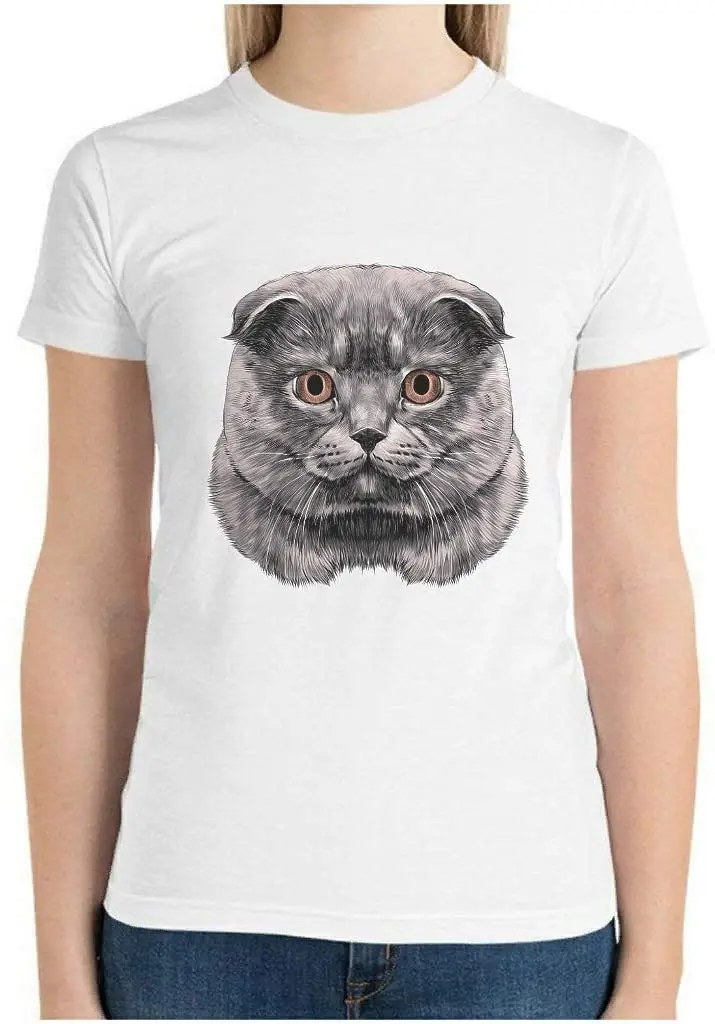 

Women Cotton T Shirt Cute Animal Printing Short-Sleeve Round Neck Chic Tees New Harajuku T Shirts Summer 2020 Breathable Tshirt