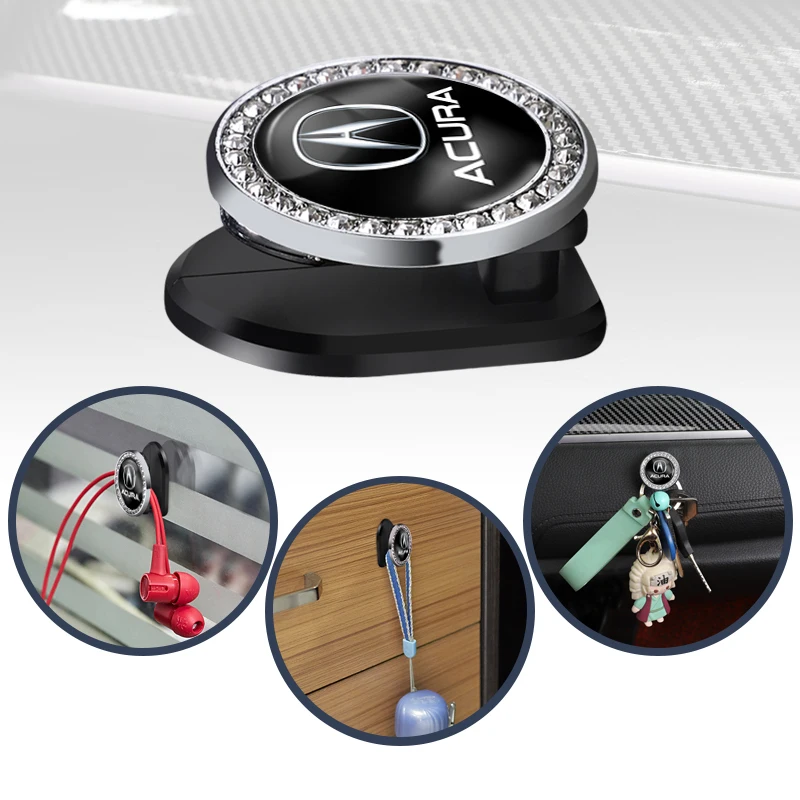 АБС пластик автомобильный значок с украшением в виде кристаллов Маленькие