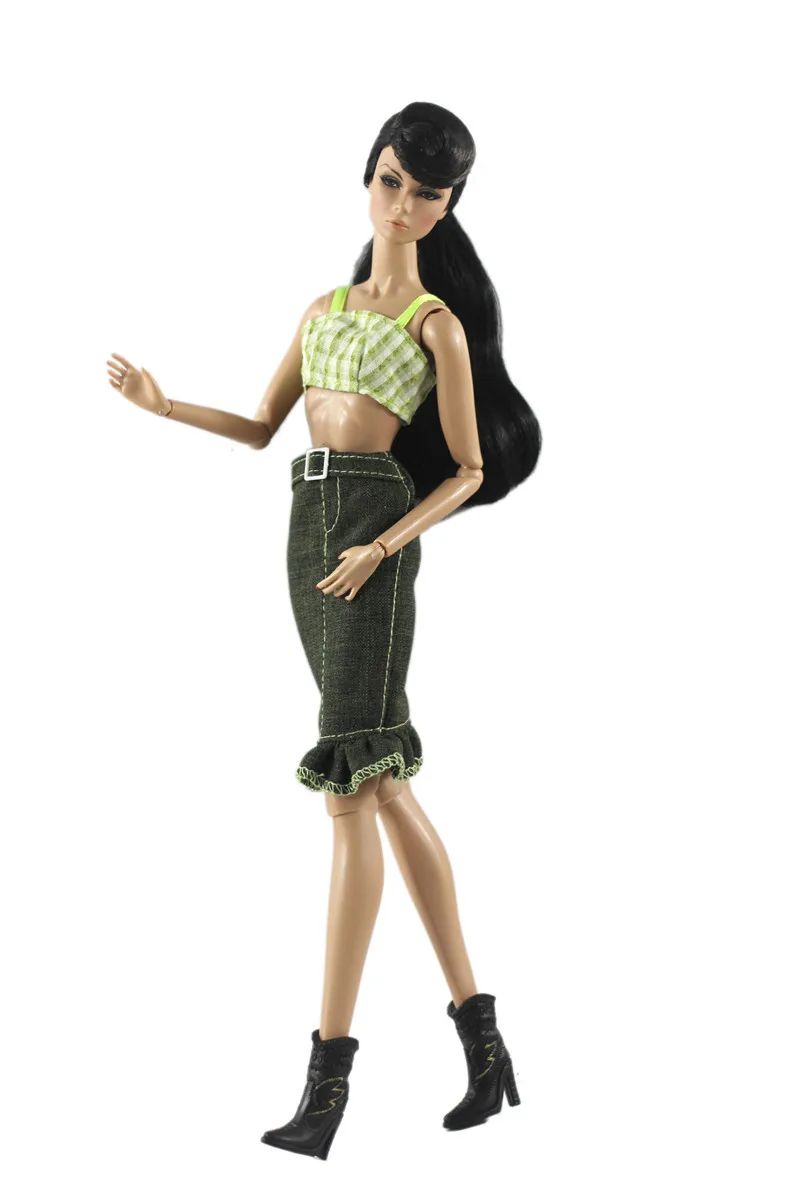 Комплект одежды ручной работы для куклы Барби 1/6 BJD SD Blyth аксессуары кукольного