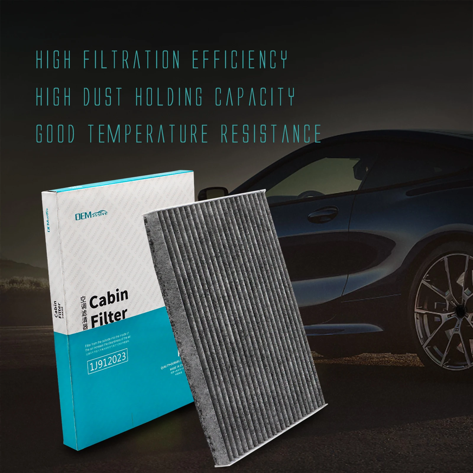 Автомобиль Пыльца Кабина Кондиционер Фильтр из активированного угля 27277 EN000 для