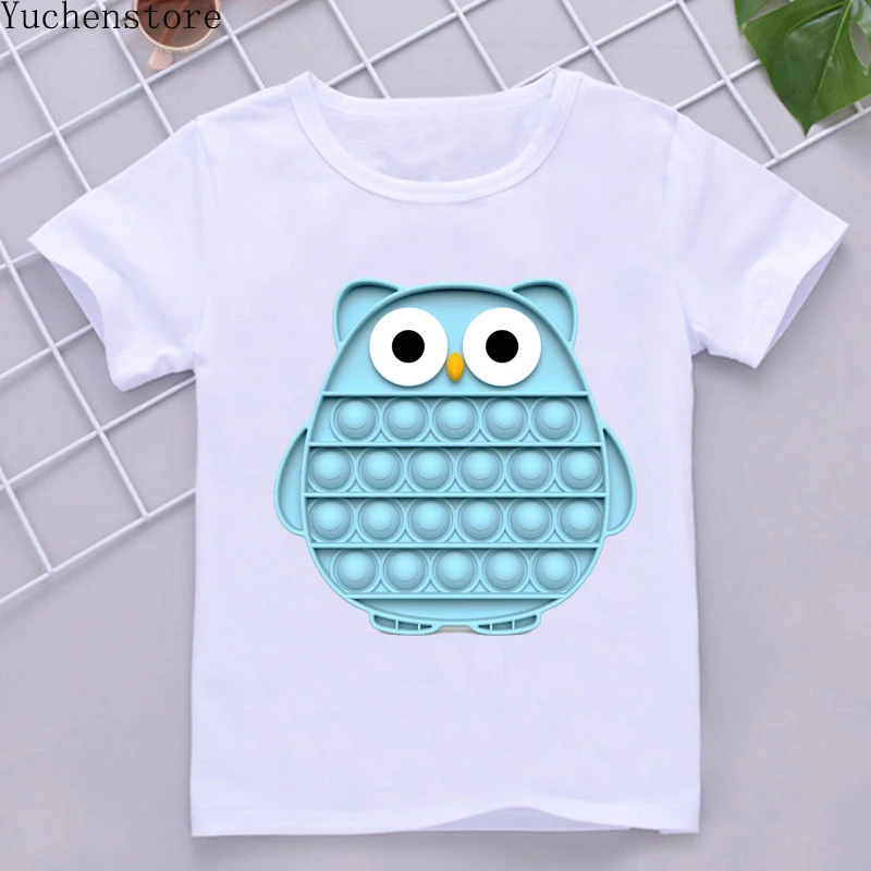 

Cute Kawaii Animals T-shirt Men's And Women's T-shirt поп ит Pop It Print Ont Shrit Boys And Girls T-shirt Harajuku T-Shirt Top