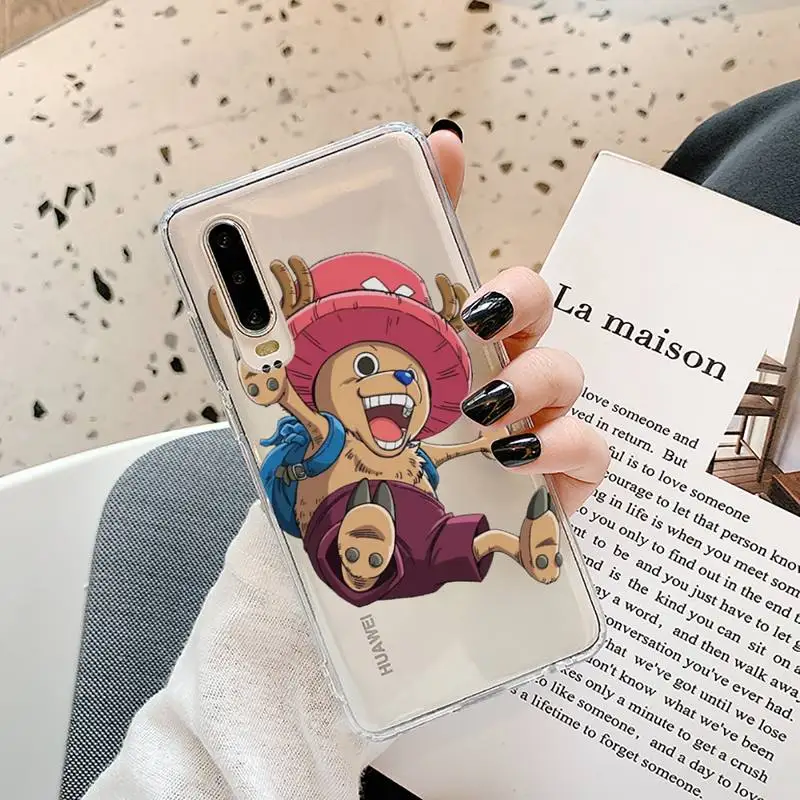 

Anime One Piece Chopper Phone Cases Transparent for Samsung A71 S9 10 20 HUAWEI p30 40 honor 10i 8x xiaomi note 8 Pro 10t 11