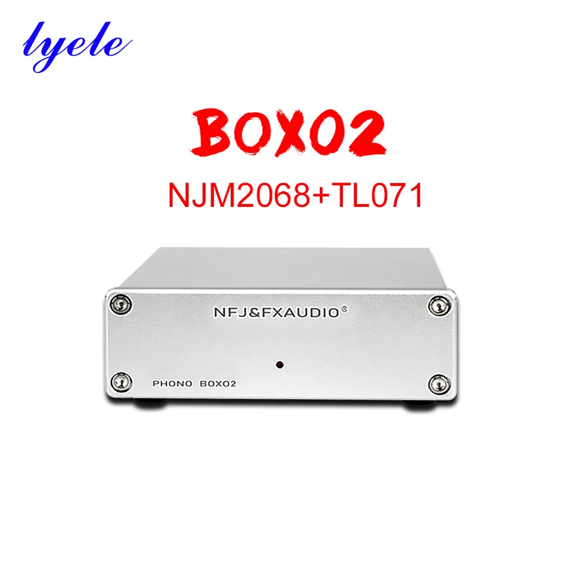 

Mini HIFI BOX02 preamplifier Phono NJM2068M+TL041 PHONO (MM&MC)