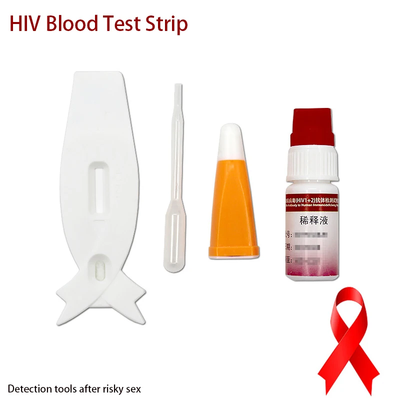 Тест полоски на ВИЧ инструмент для тестирования крови безопасный и точный тест
